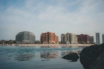 Beachfront condominium buildings in Mexico, the kind of property bought remotely through a power of attorney